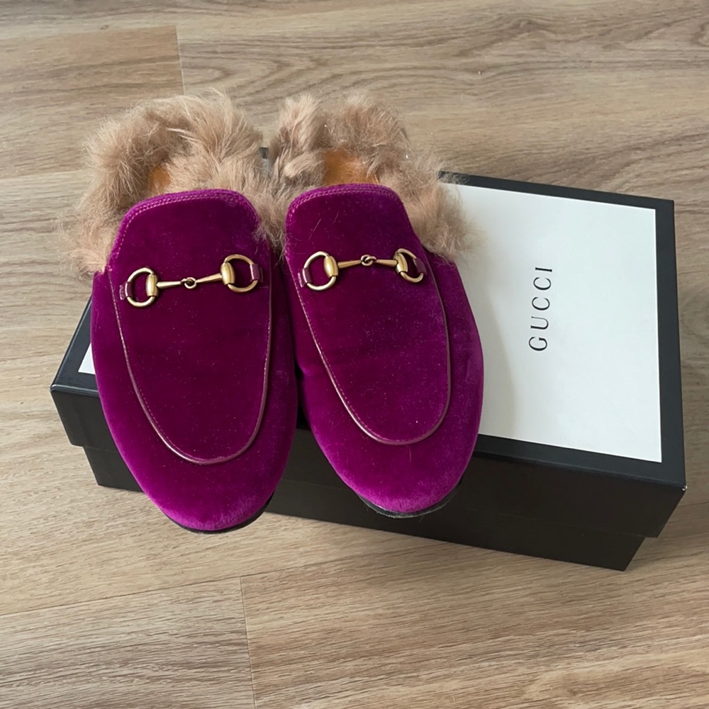 GUCCI Princetown slippers